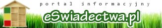 Świadectwa energetyczne